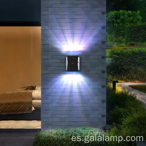 Lámpara de pared LED inteligente moderna con función de sueño